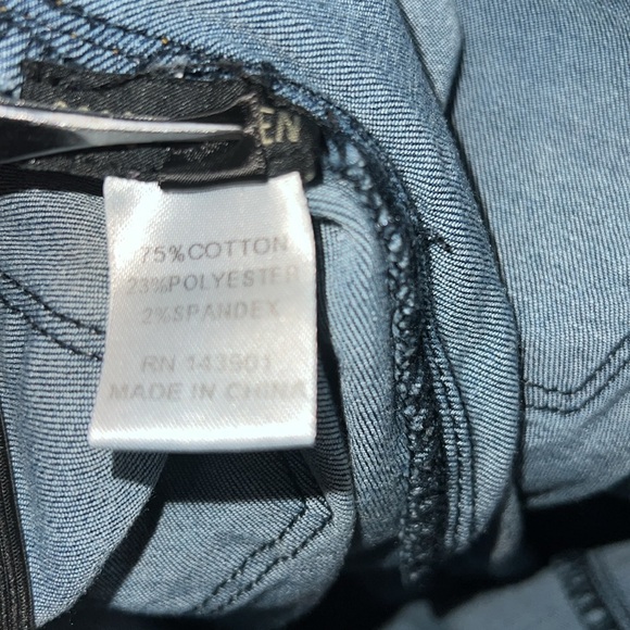 Coco + Carmen Jeans OMG Skinny Leg High Rise Stretch Denim Large 12-14 - Picture 10 of 16